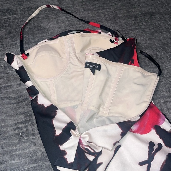 bebe Satin Corset Top - Picture 3 of 5